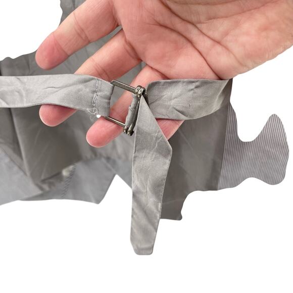 Express Y2K Button Front Cotton Blend Vest Tie Back Size XL - Picture 5 of 10